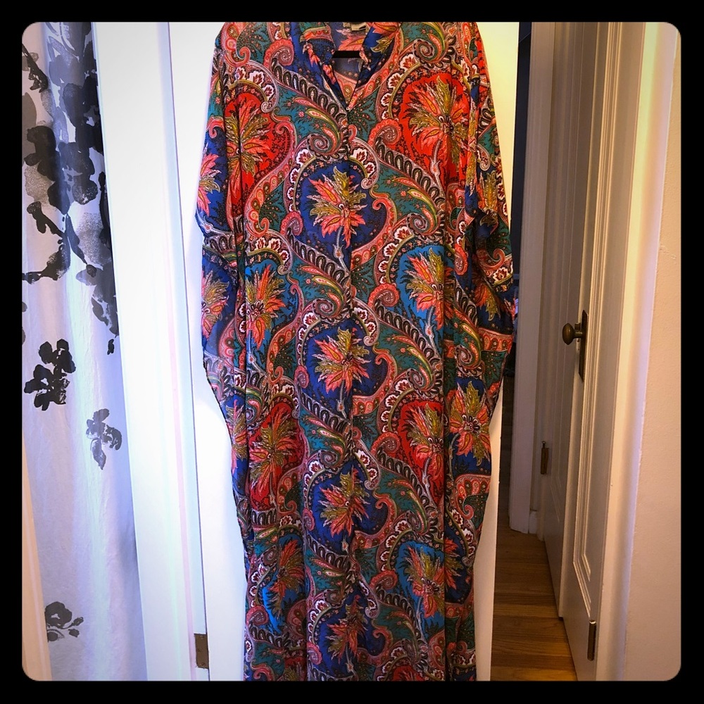 Nwot beautiful sheer long coat
